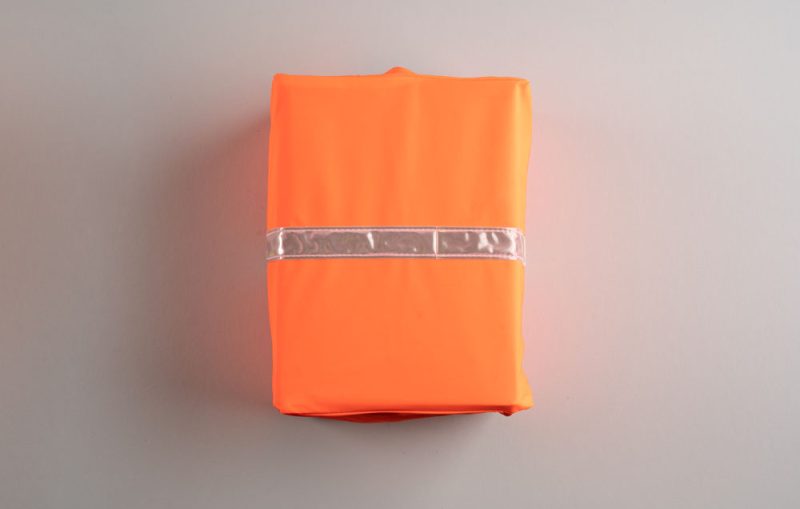 TDC orange backpack cover